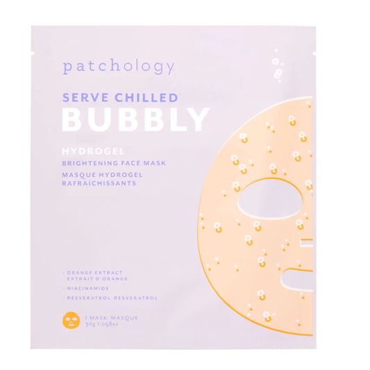 Serve Chilled Bubbly Brightening Hydrogel Mask