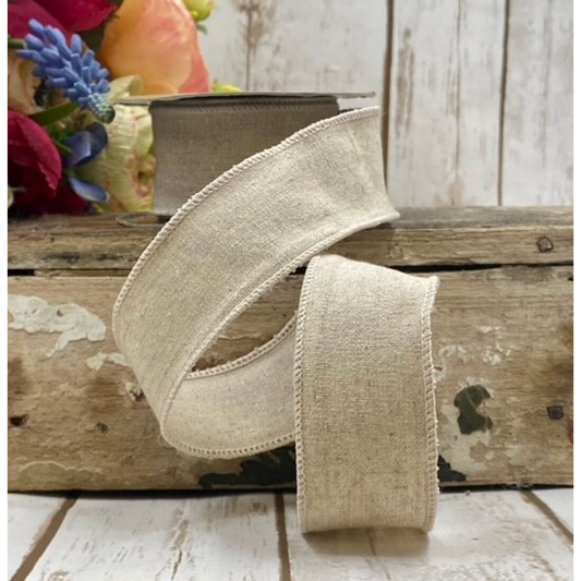 Natural Linen Ribbon