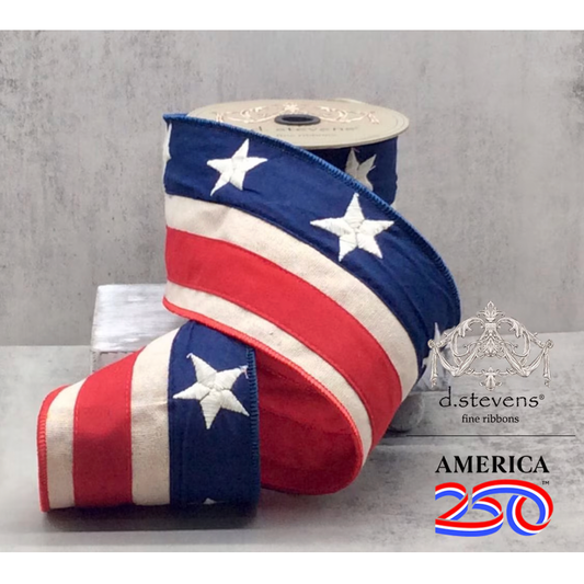 250 Patriotic Ribbon