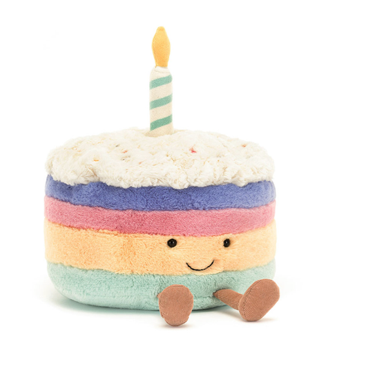 Amuseables Rainbow Birthday Cake