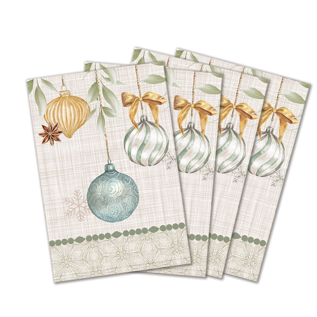 Peace on Earth Hostess Napkin