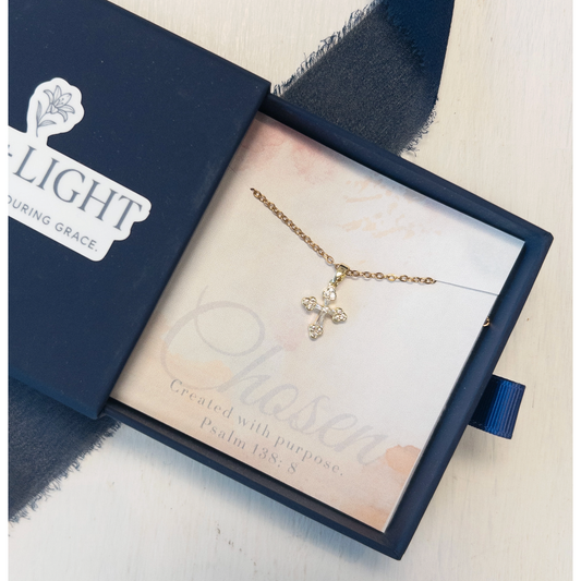 Chosen Cross Necklace