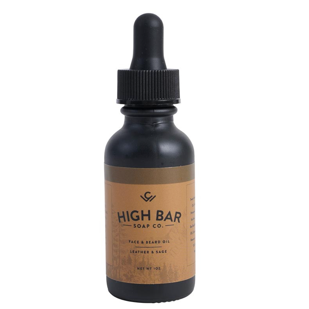 Leather + Sage - Beard Oil