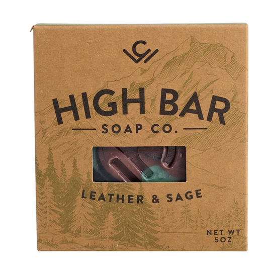 Leather + Sage - Body Bar