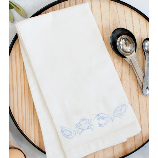 Chinoiserie Seafood Towel