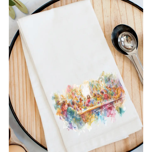 Come to the Table Towel