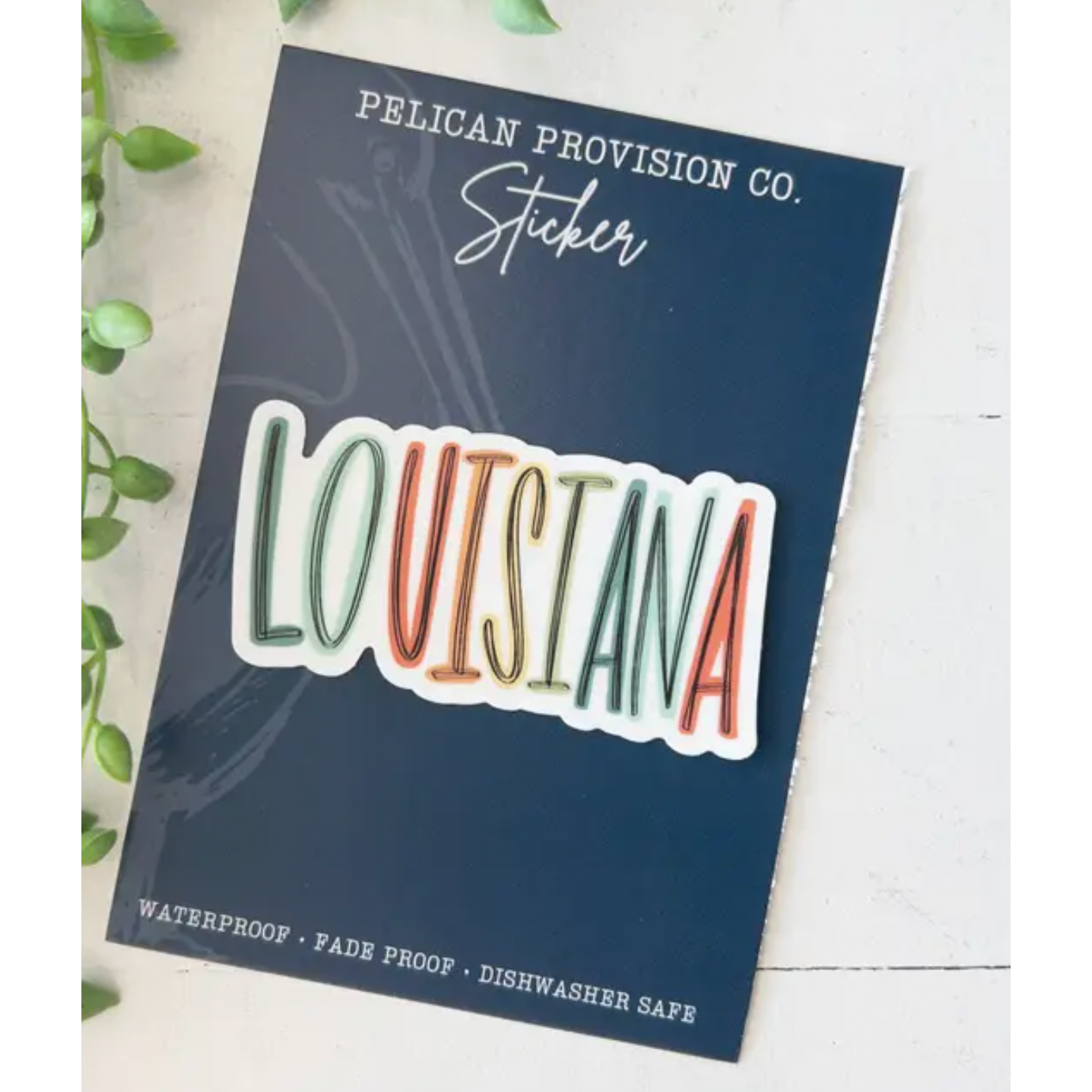 Lively Louisiana Sticker