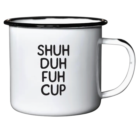 Shuh Enamel Mug