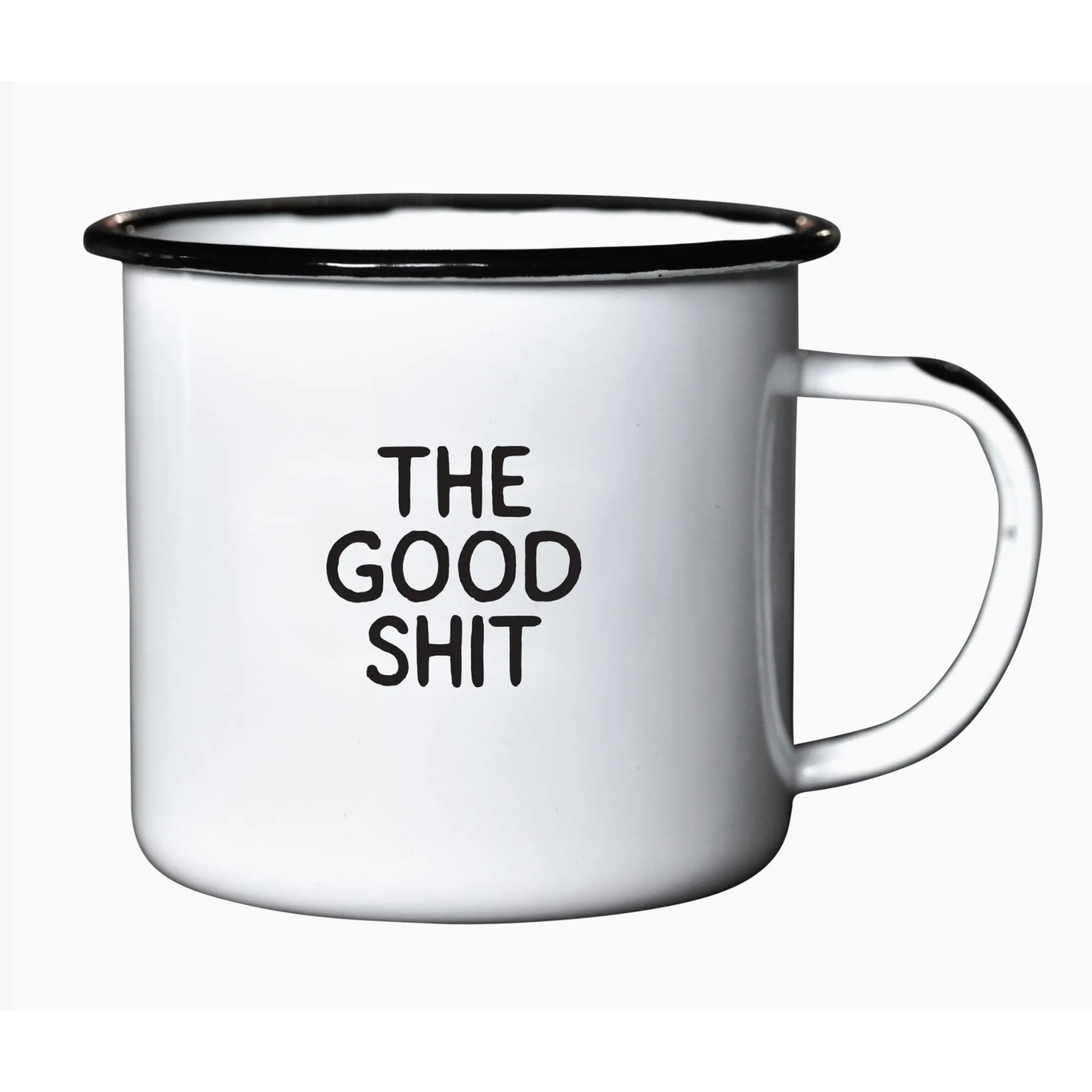 The Good Sh*t Enamel Mug