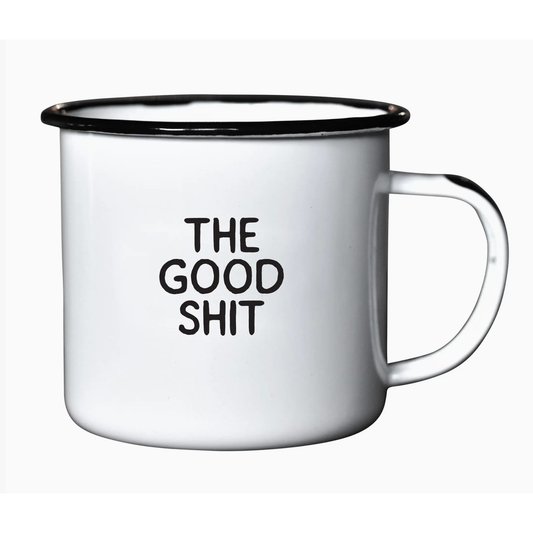 The Good Sh*t Enamel Mug