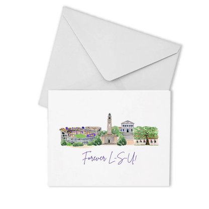 LSU Boxed Notecards