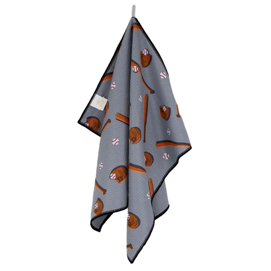 Baseball Waffle Sports Towel