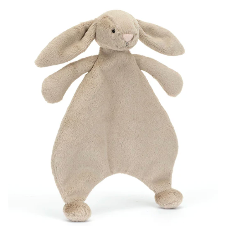 Bashful Beige Bunny Comforter