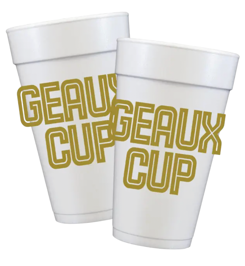 Geaux Cup Foam Cups