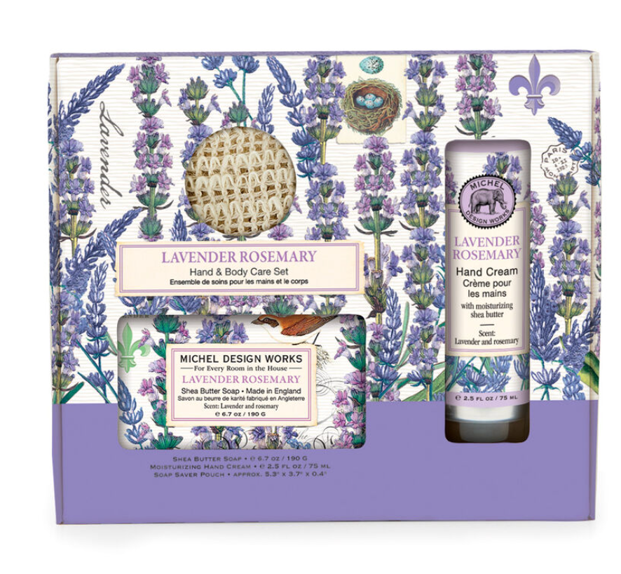 Lavender Rosemary Hand + Body Set