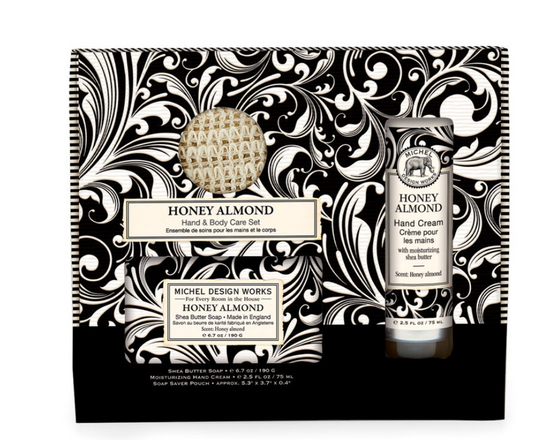 Honey Almond Hand + Body Set
