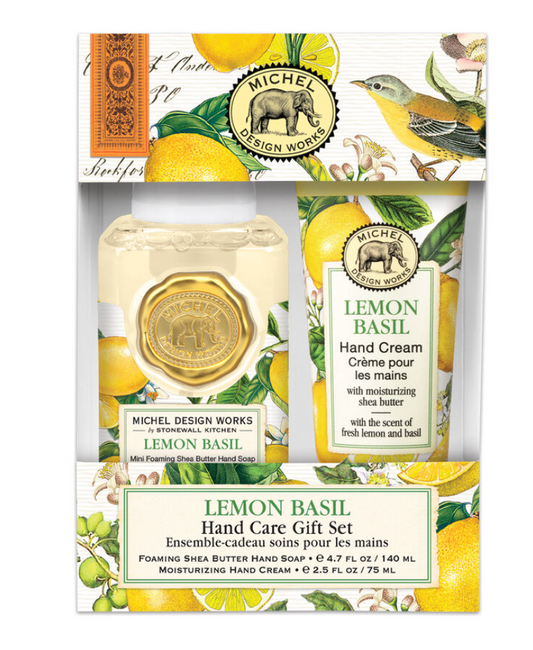 Lemon Basil Handcare Set