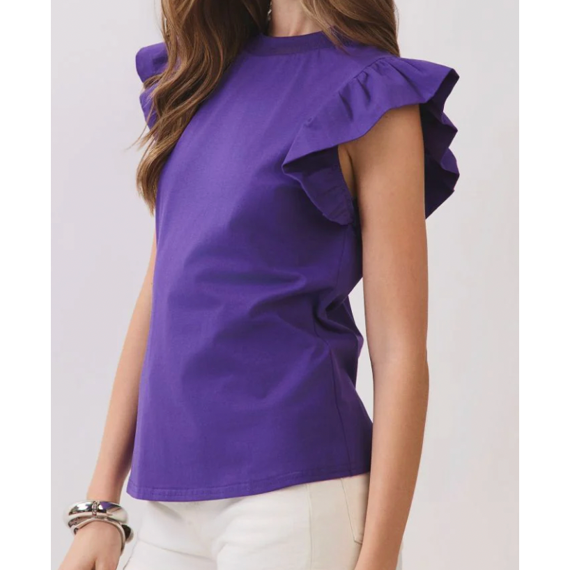 Pretty in Purple Top: