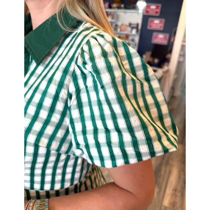 Two Toned Stripes Dress:
