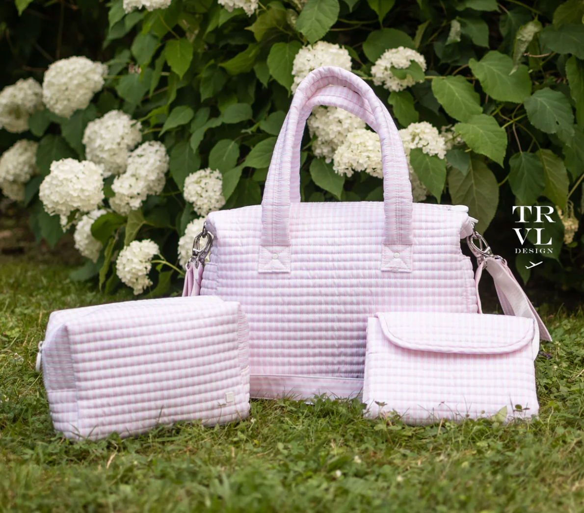 Quilted Bundle: Pink Stripe