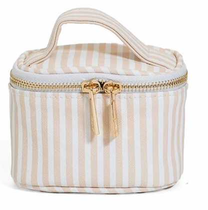 Luxe Jewel Case: Sand Stripe