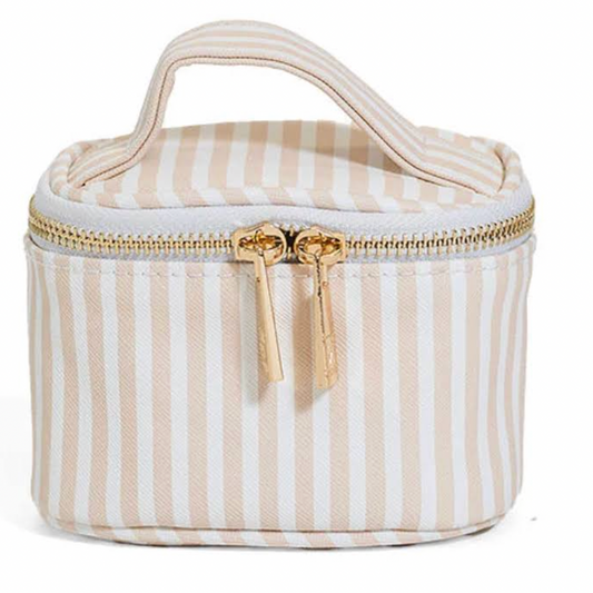 Luxe Jewel Case: Sand Stripe