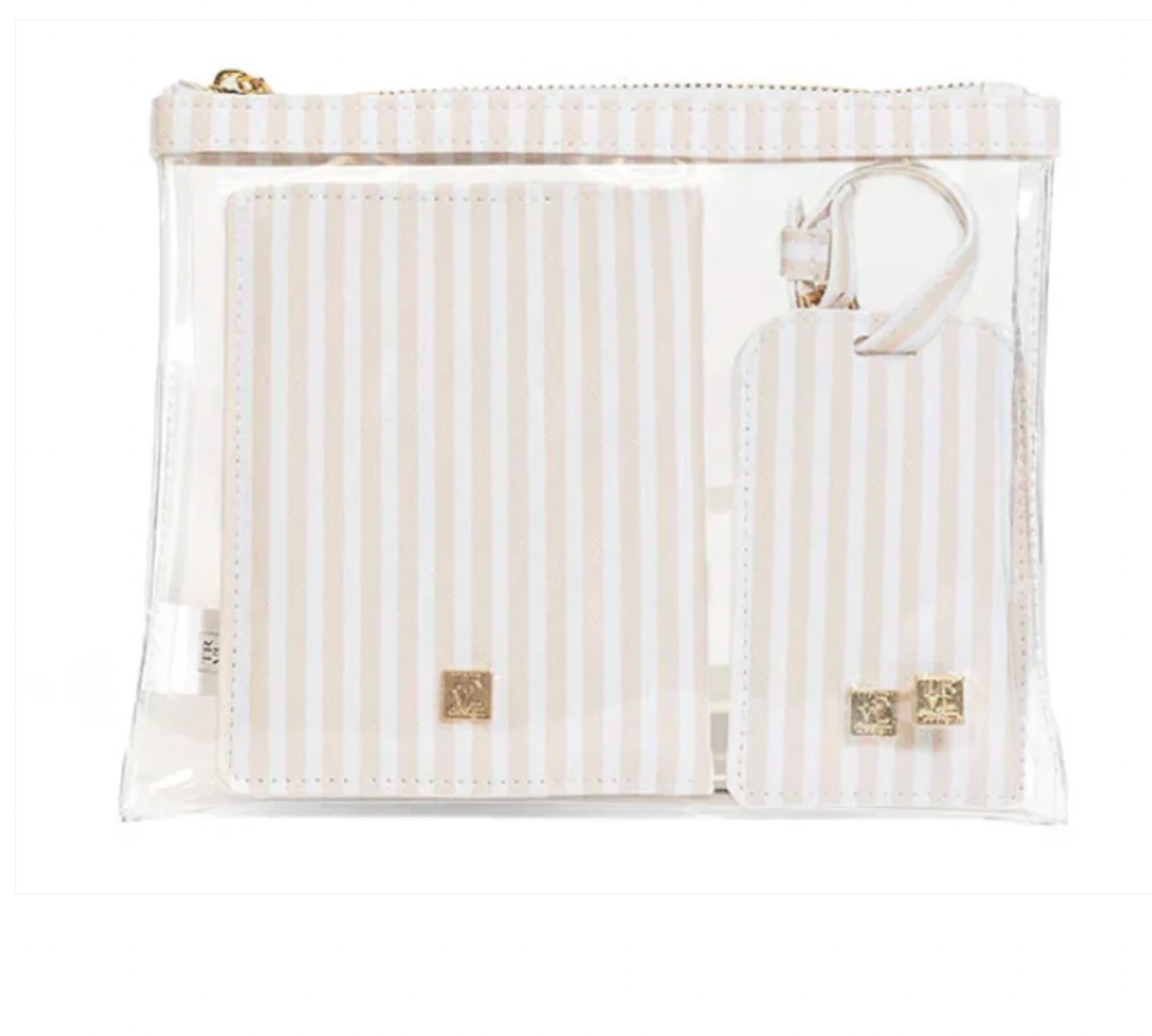Luxe 3pc Set: Sand Stripe