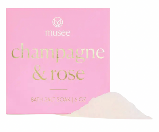 Champagne & Rose Mini Salt Soak