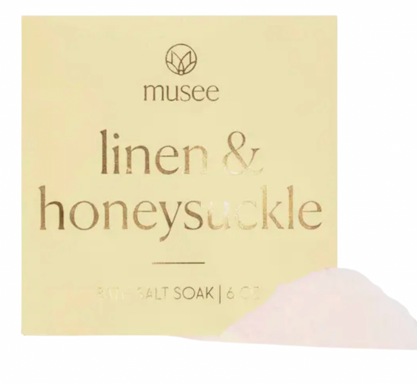 Linen & Honeysuckle Mini Salt Soak