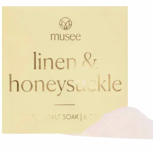 Linen & Honeysuckle Mini Salt Soak