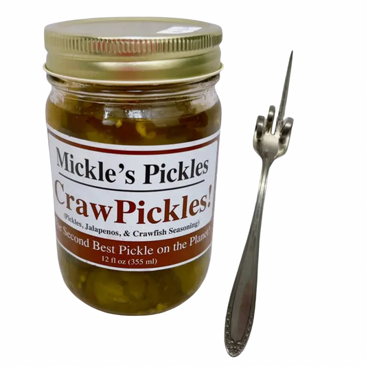 Craw Pickles Jar w/ Fork