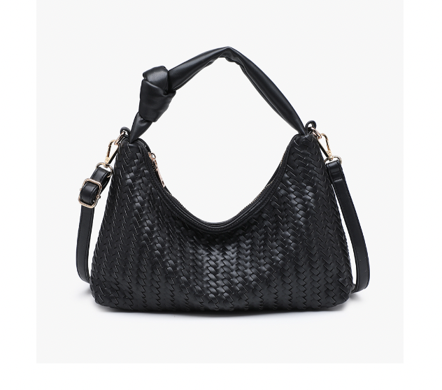 Morgan Woven Bag - Black