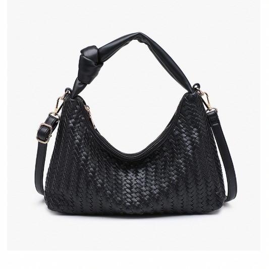 Morgan Woven Bag - Black