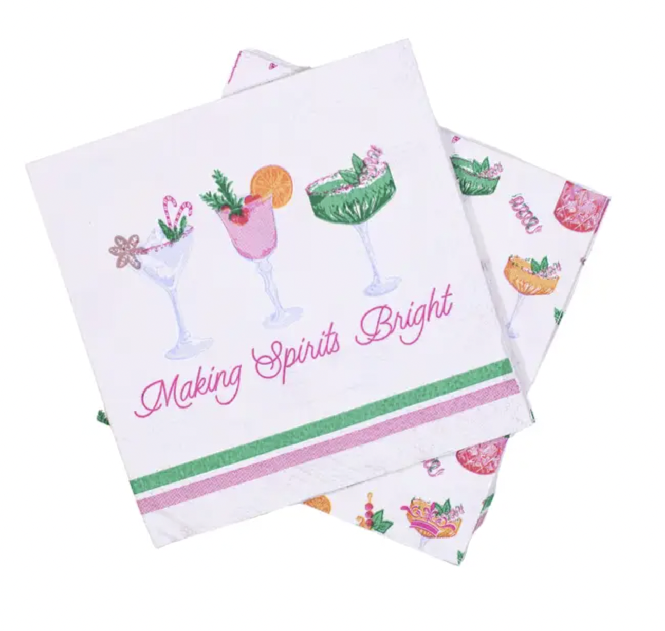 Making Spirits Bright Cocktail Napkins
