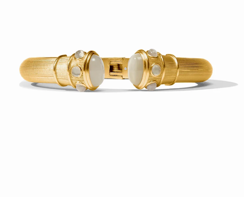 Cobblestone Cuff - Ivory Cats Eye