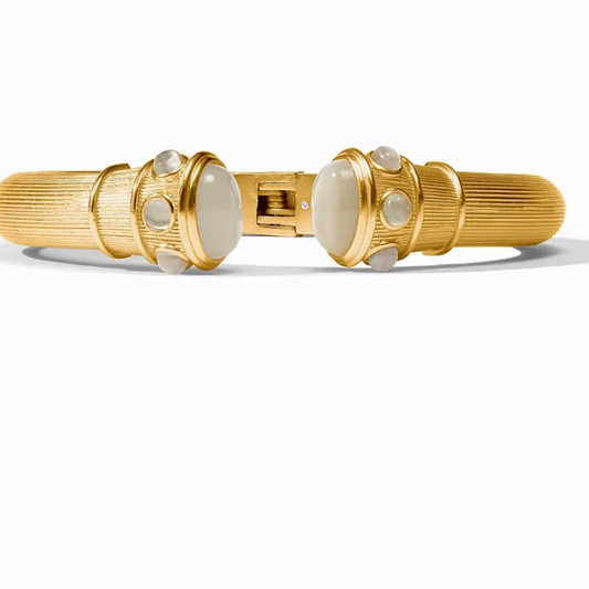 Cobblestone Cuff - Ivory Cats Eye