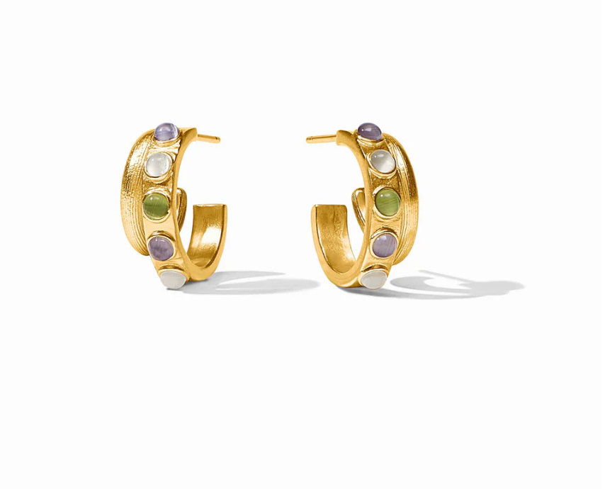 Cobblestone Double Hoop