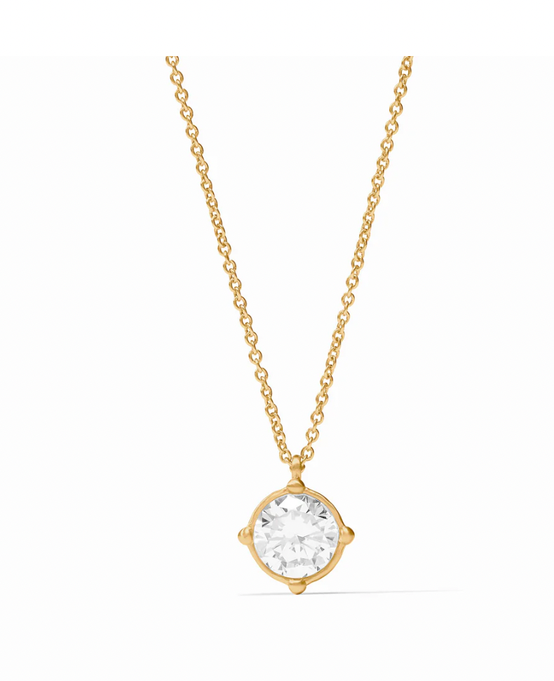 Honeybee Solitaire Necklace - Cubic Zirconia