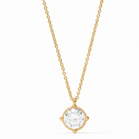 Honeybee Solitaire Necklace - Cubic Zirconia