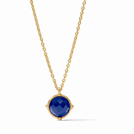 Honeybee Solitaire Necklace - Sapphire