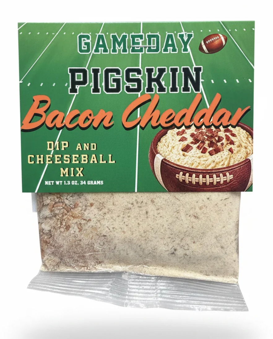 Pigskin Bacon Cheddar Dip