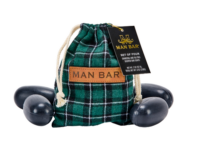 Man Bar: Bag of Coal Soaps
