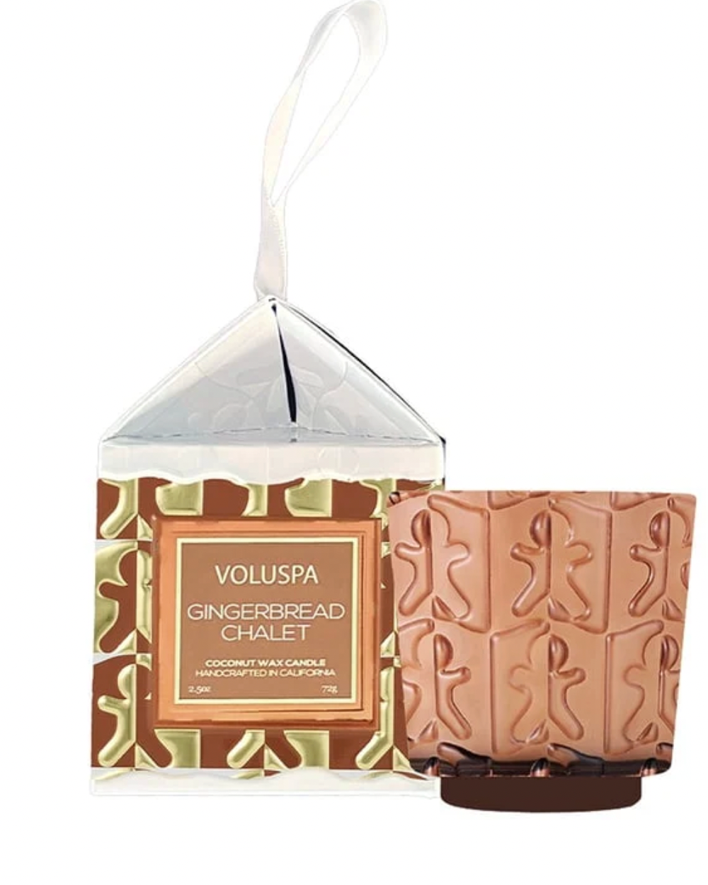 Gingerbread Chalet Pedestal Ornament