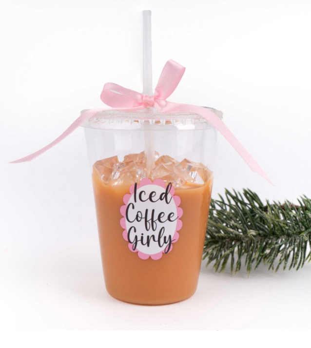 Iced Coffee Ornament
