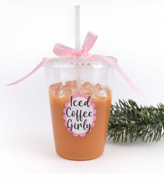 Iced Coffee Ornament
