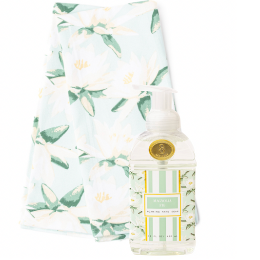 Magnolia Set: Hand Towel + Foamer