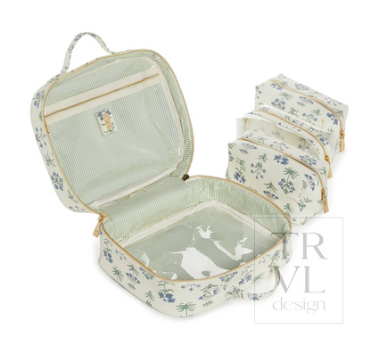 Provence Toiletry Case: 4 pc set