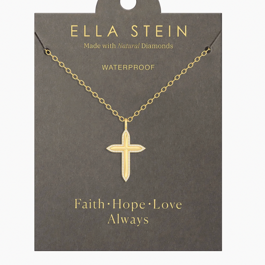 Ella Stein: Radiant Cross Pendant