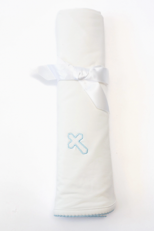 Blue Cross Pip Blanket
