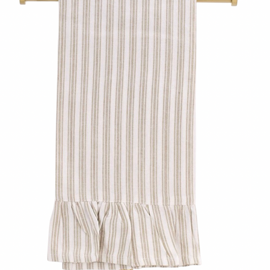 Ticking Striped Towel